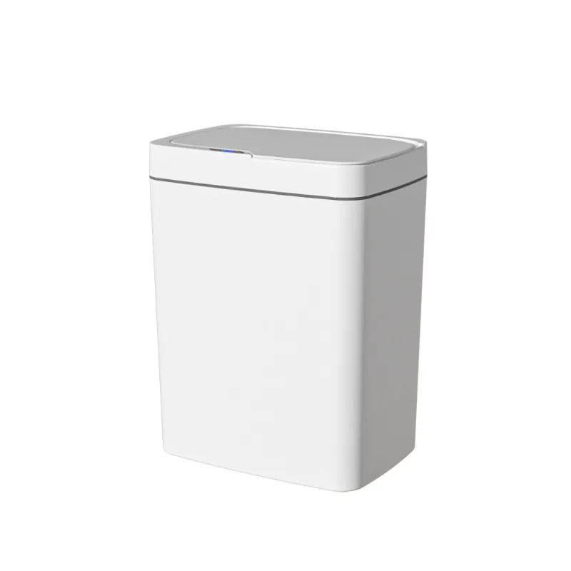Modern 18L Smart Trash Bin Automatic Motion Sensor Waterproof Plastic Indoor Trash Can with Kitchen Bathroom Smart Cover