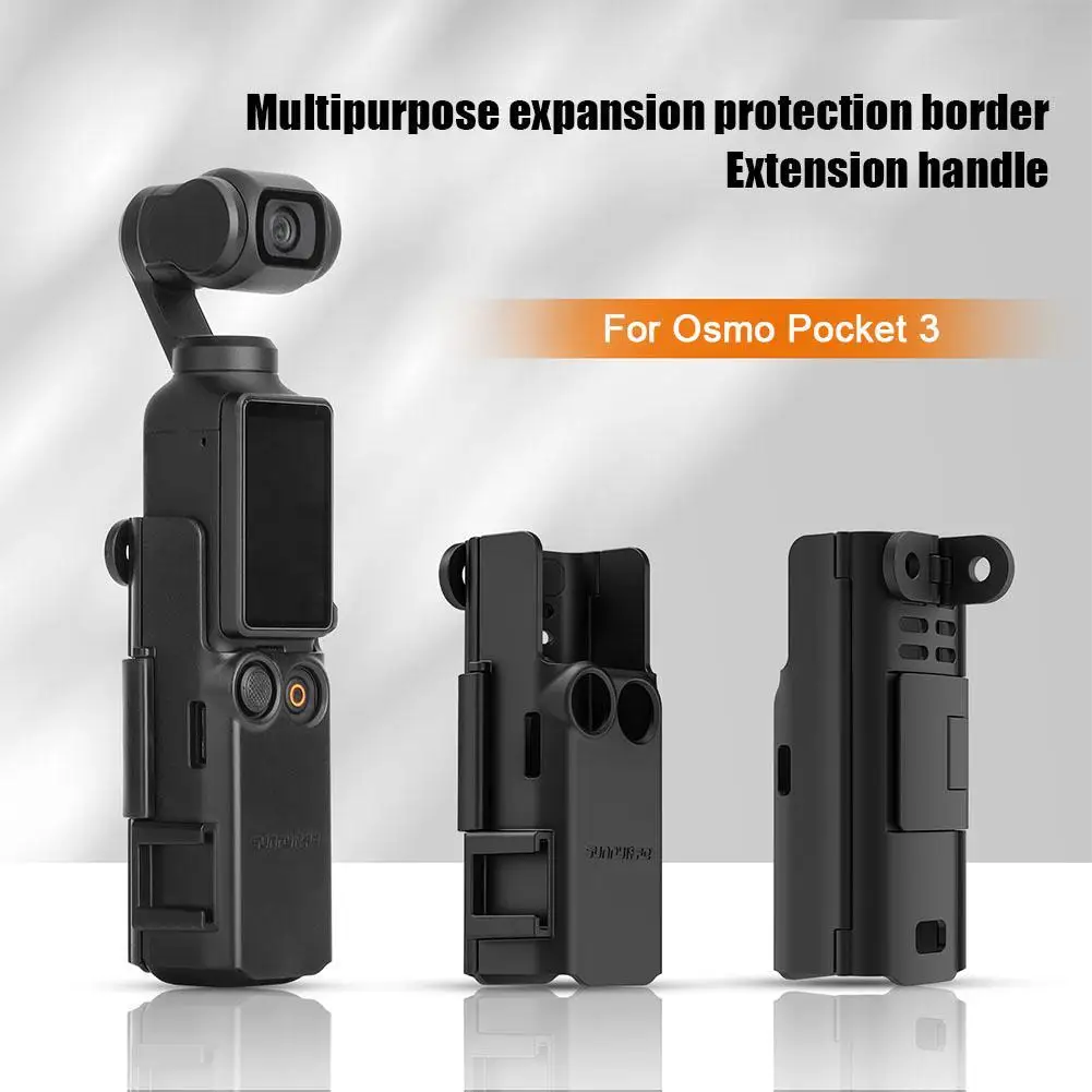 Multi-functional Extended Protective Frame Adapter For Osmo Pocket3 To Expand The Protective Border For DJI Osmo Pocket3 Frame