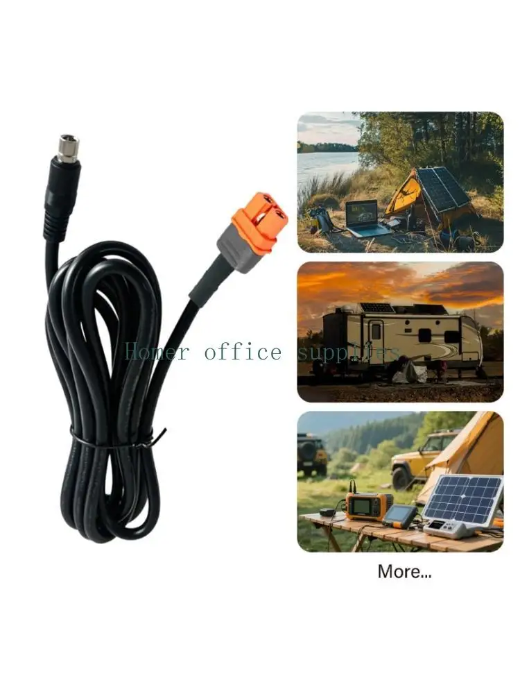 K43B Heavy Duty XT60I Female DC8020 Male Connectors Cable For Powerful Portable Station And Solar Input