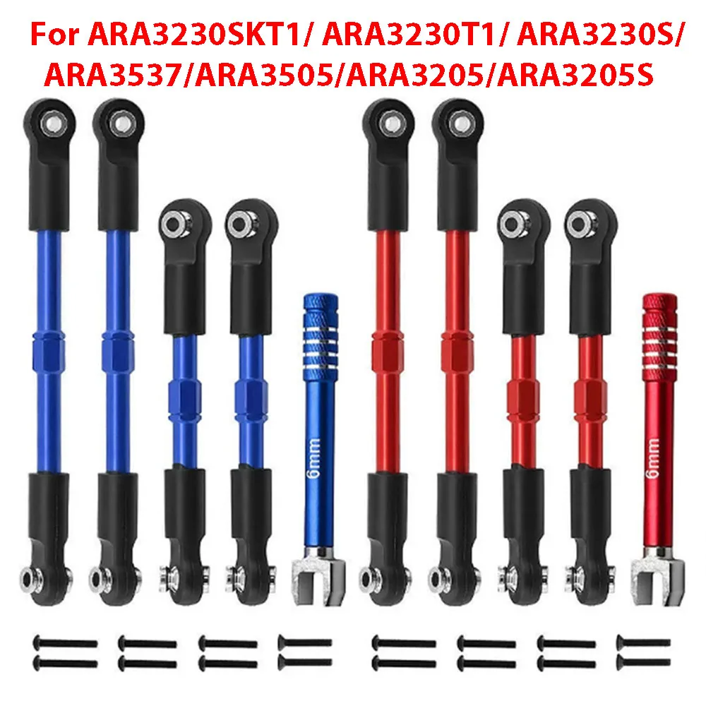 

For ARA3230SKT1/ ARA3230T1/ ARA3230S Full-Body Tie Rods Set Aluminum Full Set Tie Rods RC Cars Accessories