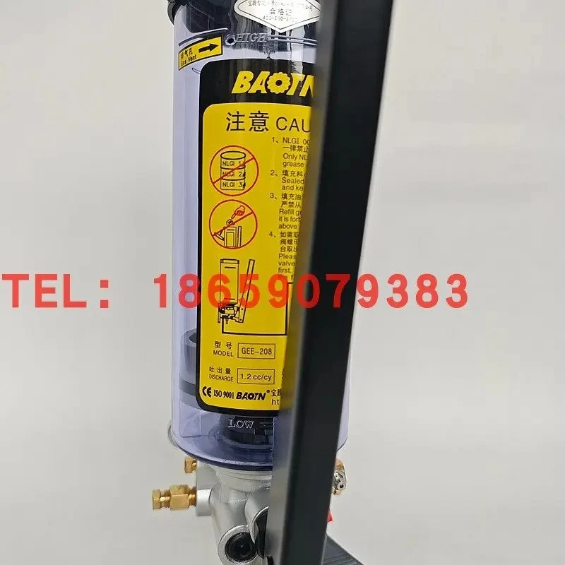 BAOTN Manual Butter Pump, BHG-108/-208 Press Grease In-jection Machine Lubrication Pump GEE-108/2