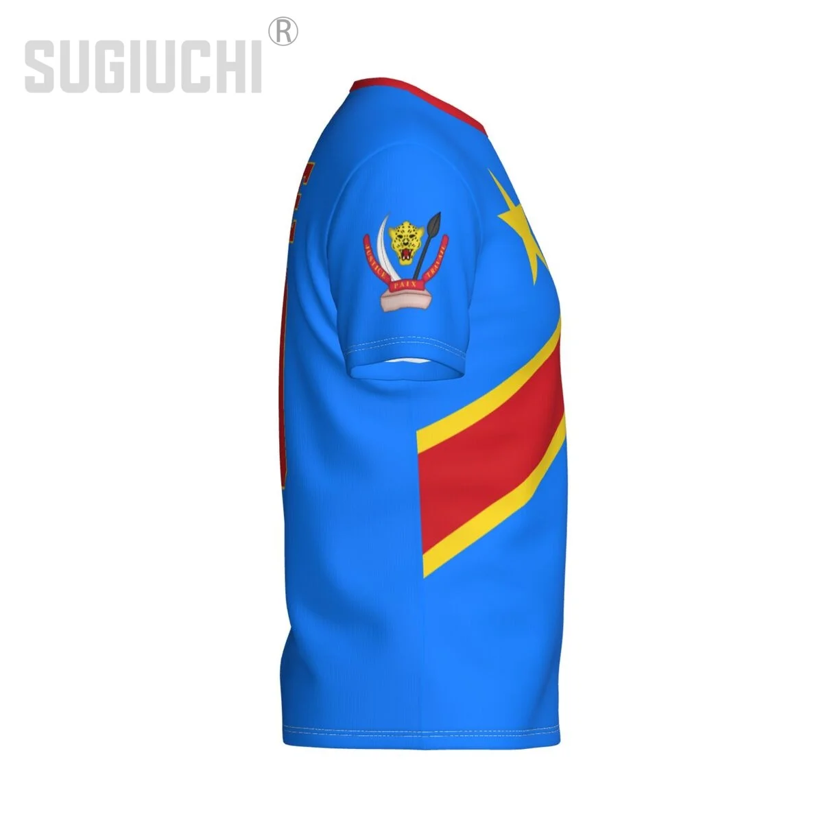 Custom Name Number Democratic Republic Of Congo Flag Emblem 3D T-shirts For Men Women Tees jersey Soccer Football Fans Gift