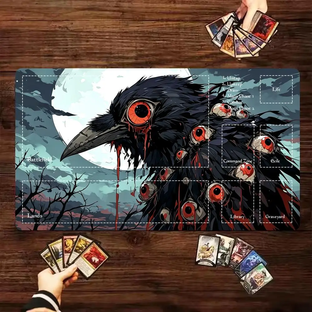Red Eyed Raven TCG Playmat 24