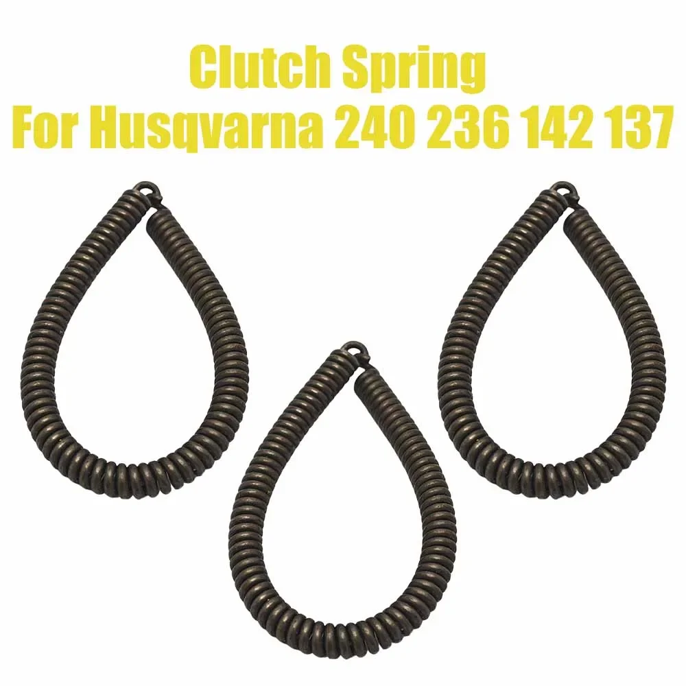 3pcs/lot Clutch Spring For Husqvarna 240 236 235 142 141 137 136 36 41 Jonsered 2036 2040 Chainsaw Replacement Parts