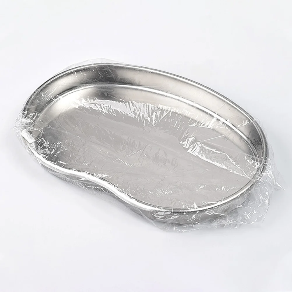 

3Pcs Stainless Steel Kidney Shape Tray Set Reusable Medical Storage Plates for Clinic Hospital Laboratory