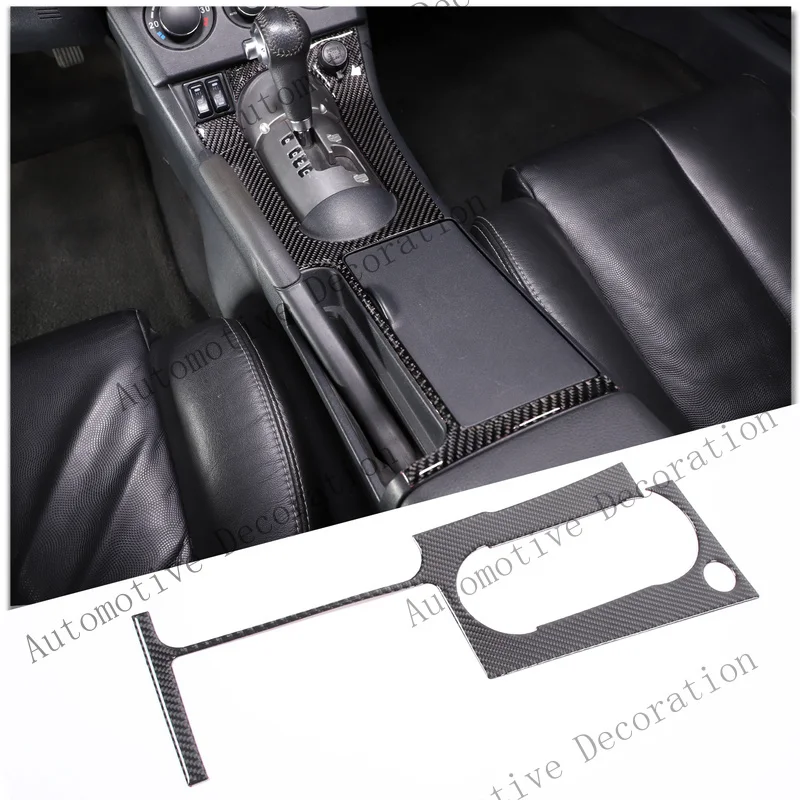 Z+ Carbon Fiber Center Console Gearbox Panel Trim Kit For Mitsubishi ECLIPSE 06-11