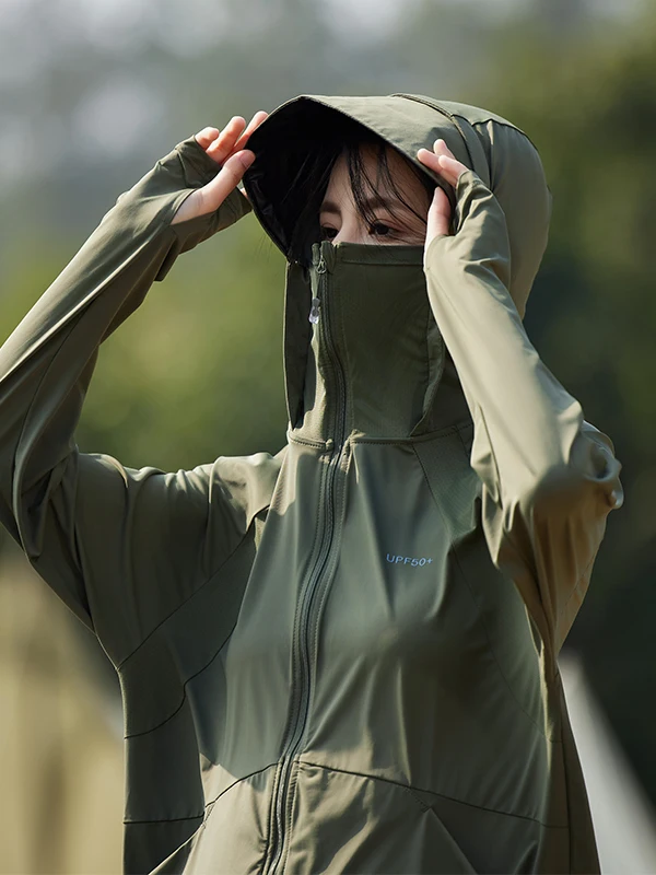 

Одежда с защитой от ультрафиолета в стиле колор-блок, мужская легкая спортивная повседневная рубашка для активного отдыха, дышащая эластичная летняя модная солнцезащитная рубашка...