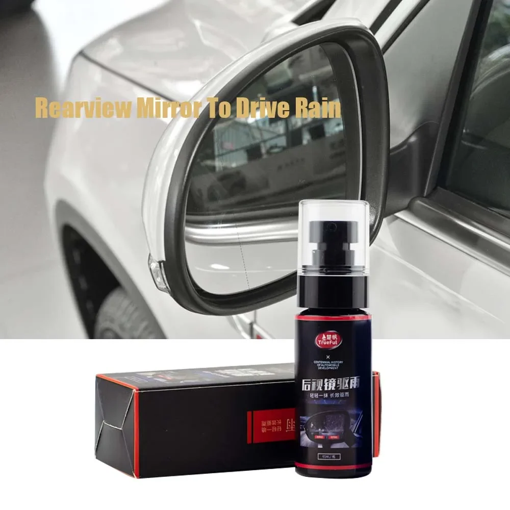 Rainproof Car Espelho Retrovisor, Water-Flooding Agent, pára-brisa dianteiro, pára-brisa traseiro, capacete, óculos de proteção, revestimento impermeável, 60ml