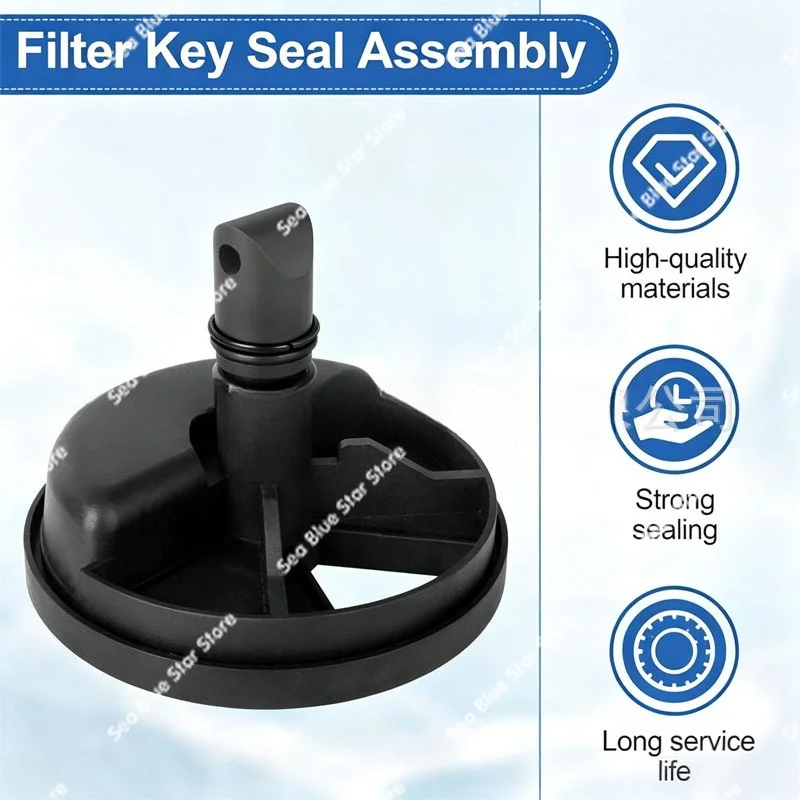 SPX0714CA Key, Seal Assembly Replacement Protection for Multi-port Valves and Sand Filtration Systems