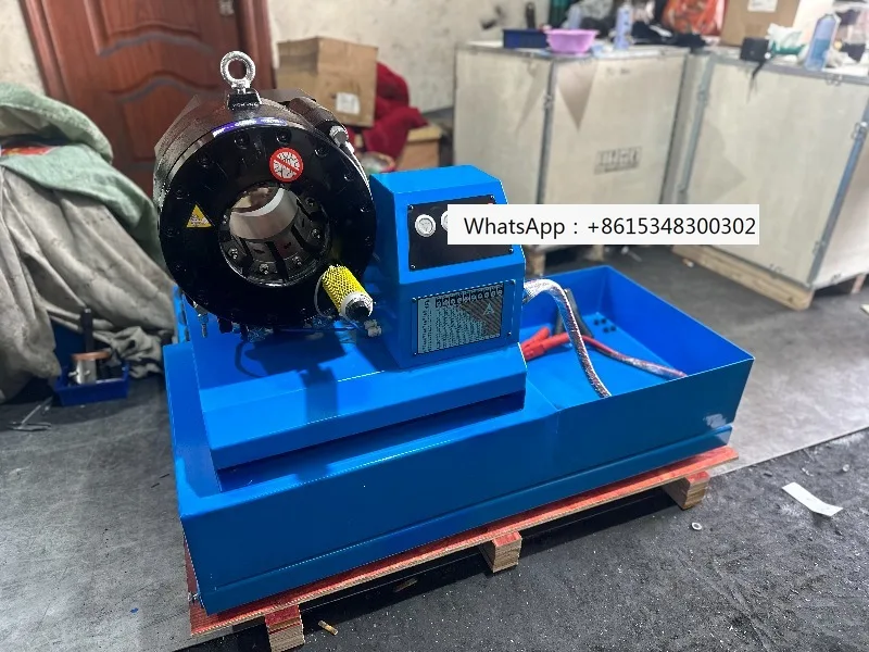 

1pcs 12V 24V P20 vehicle hydraulic hose crimping machine 110V portable up to 51mm crimping device hose connector collar