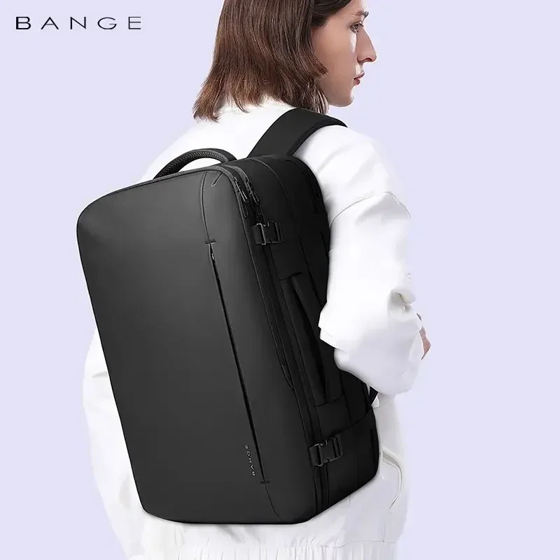 Bange 35L/45L Zaino da viaggio da uomo Business Zaino estetico Borsa da scuola Grande 17.3 Laptop Zaino moda impermeabile Maschile