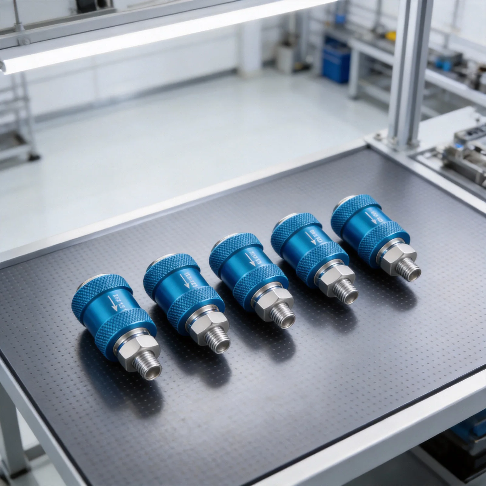 Manual Slide Valve Pneumatic HSV Series HSV06 HSV08 HSV10 HSV15 with Flow Control and BSPT Thread for Industrial Pneumatic Use
