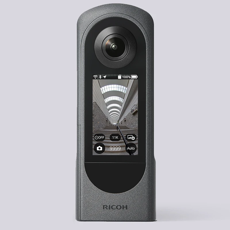 Ricoh Theta X Panoramic Camera 11k Touch Screen 720 Panorama Viewing Room Hydropower Decoration VR Live Broadcast