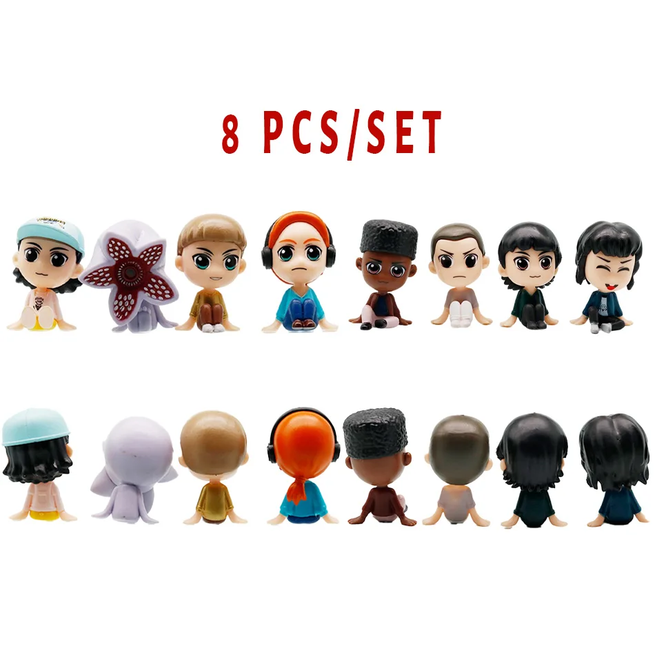 نسخة Q الجديدة أشياء غريبة ساخنة شخصيات نباتات آكل اللحوم ستيف عمل سطح المكتب الديكور نموذج الحلي هدية عيد ميلاد