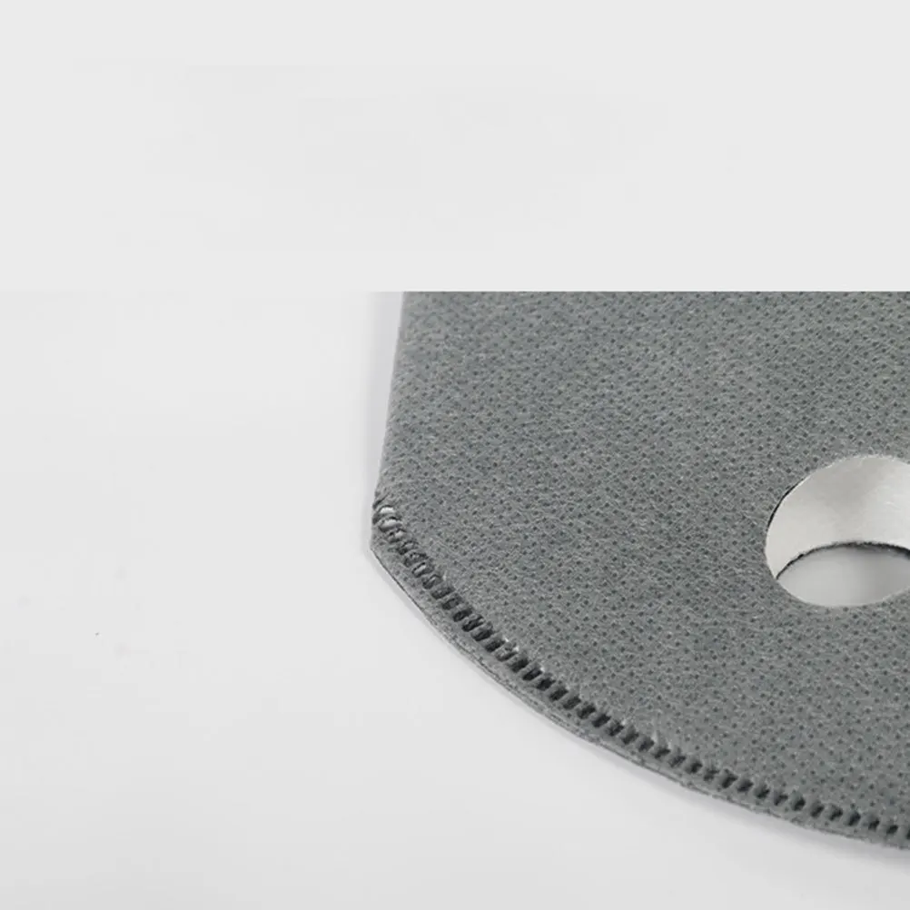 2Pcs Bike Riding Mask Valves High Absorbing Ability Dust Filter Outdoor Sports Cycling Mask Accessories Light Grey