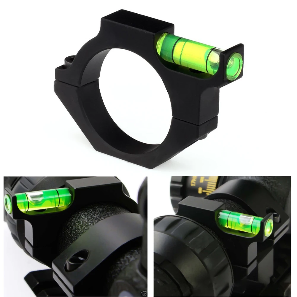 Discovery Rifle Scope Bubble Level 25.4mm Spotting Airgun Ring Bubble Spirit Level Balance Pipe Airsoft Tube Gun Mount