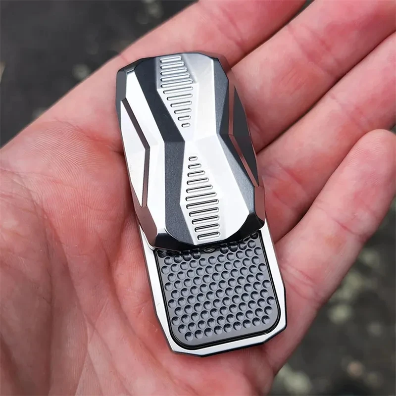 

Titanium Alloy Stealth Haptic Slider EDC Fidget Slider Adult Metal Fidget Toys ADHD Tool Anxiety Stress Relief Toys