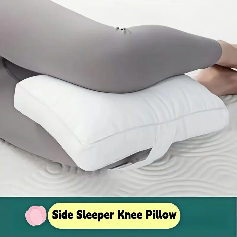 1pc Ergonomic Knee Pillow Knee Pillow for Side Sleepers Relief Side Sleeper Support Leg Pregnancy Pillow Knee Cushion Night