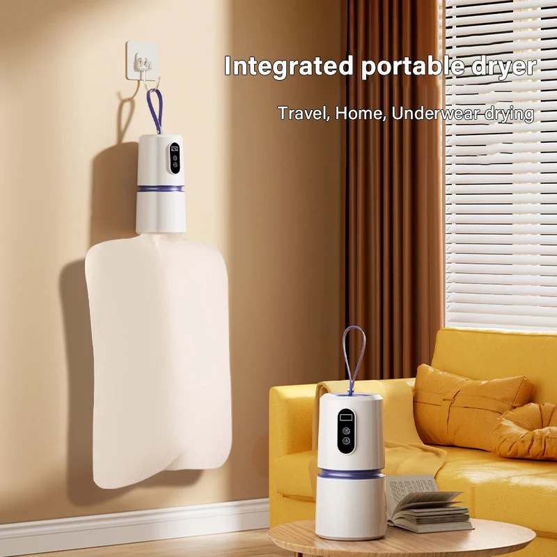 Mini Electric Dryer Blower Compact Dryer Household Electric Portable Dryer