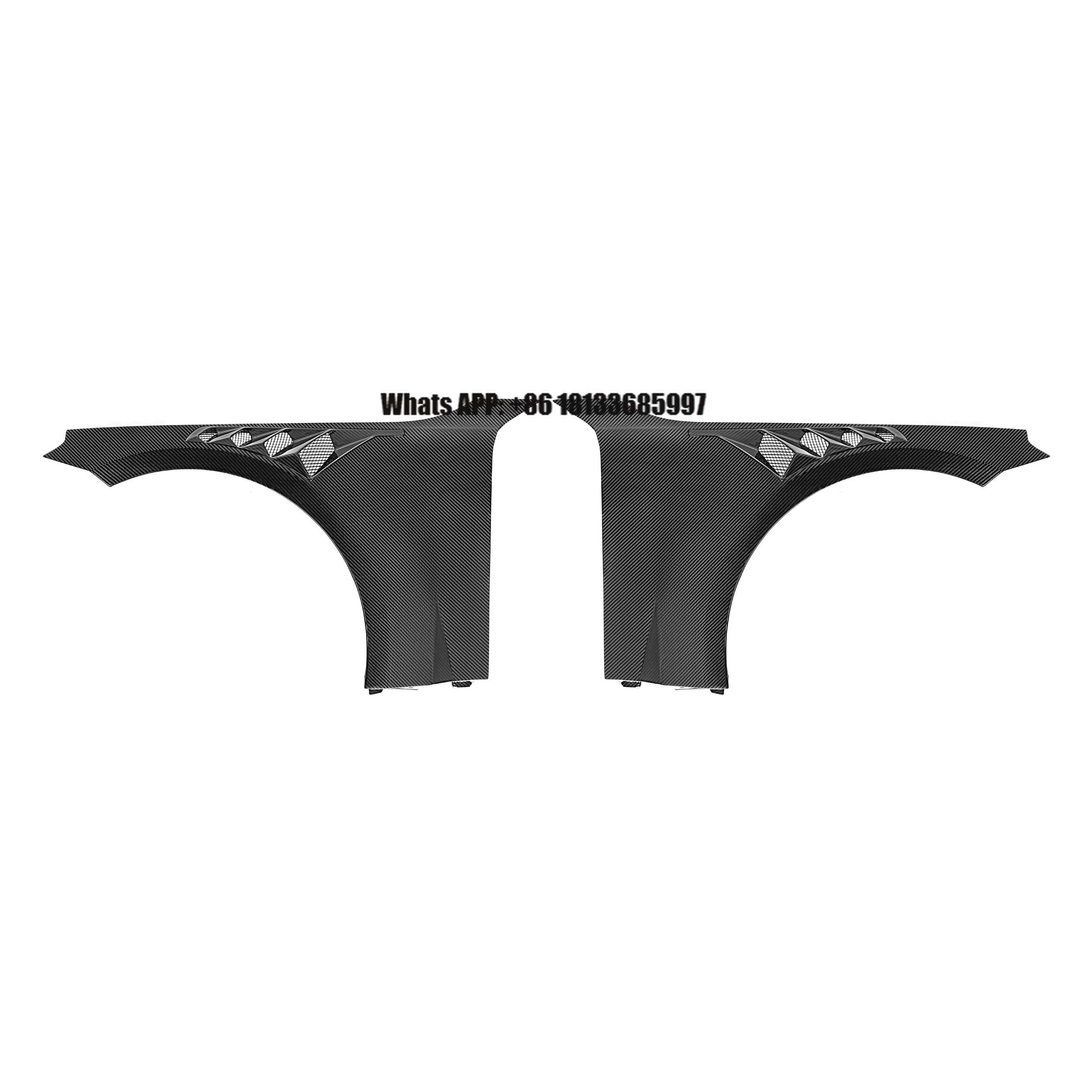 

G87 High Quality Dry Carbon Fiber Car Fenders for BMW G87 M2 2023+ Dry Carbon Fiber Perforated Style Side Front Fenders