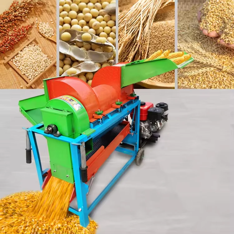 ขายส่งขาย Agro Mini Sheller เครื่องนวดข้าวสาลี Bean Thresher เครื่องกะเทาะถั่วเหลือง เครื่องปอกข้าวโพด Thresher เครื่องนวดข้าวโพดสําหรับฟาร์ม