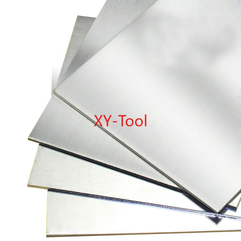 304 Stainless Steel Flat Sheet Square Plate CNC Metal Customizable 0.5mm 0.8mm 1mm 1.5mm 2mm 2.5mm 3mm 4mm 5mm 6mm 8mm
