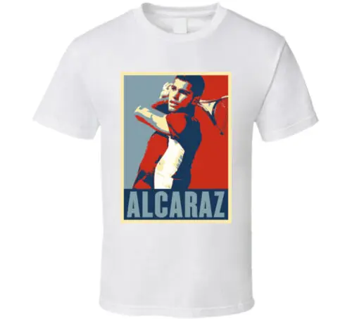 เสื้อยืดสไตล์ Carlos alcaraz Hope