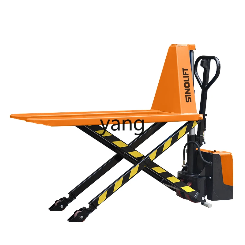 LT high lift hydraulic truck 80 cm raised scissor forklift manual truck