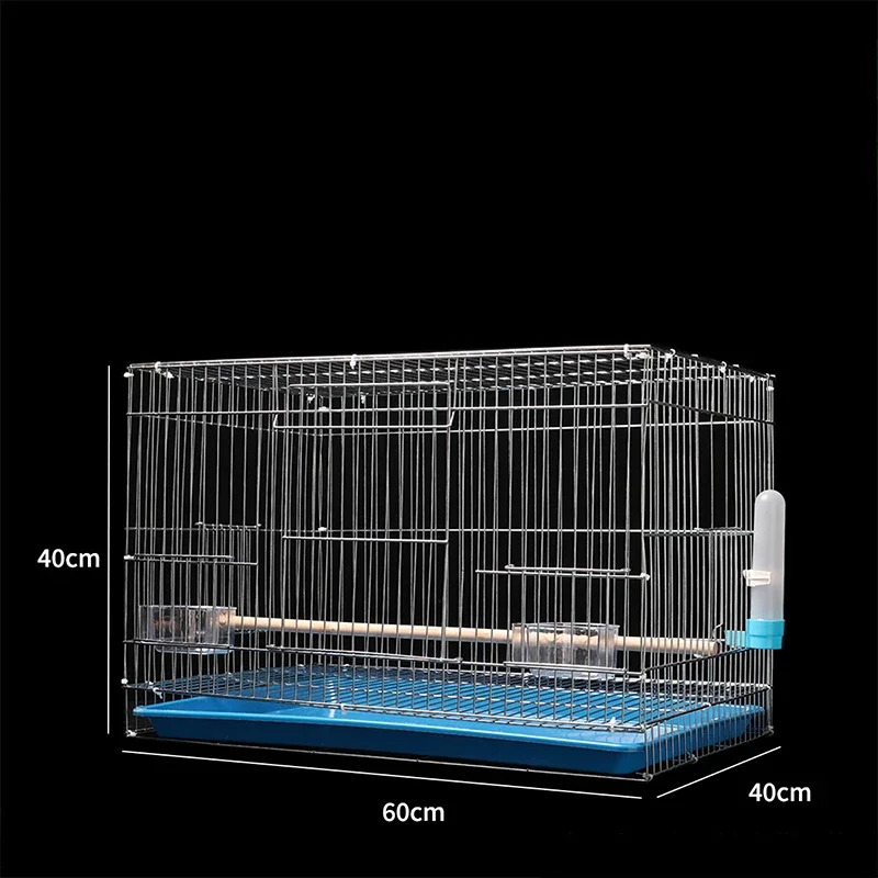 Pigeon Window Feeder Bird Cages House Products Toys Backpack Bird Cages Habitat Box Gabbia Pappagallo Bird Supplies RR50BN