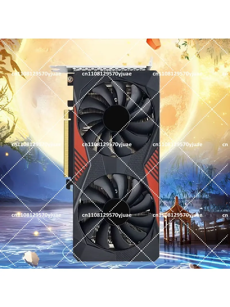 16GB Large Memory Desktop Graphics Card, 3 Display Output Ports, PCIE Gaming Video Card for PC Gaming Rendering