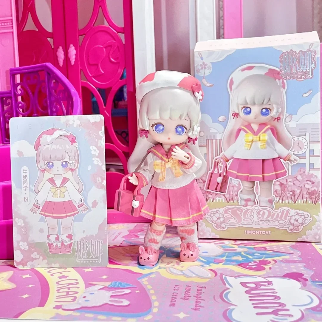 Teennar Early Summer Sakura Jk Series Box Bag Toys Doll Cute Anime Figure Desktop Ornaments Collection regalo di compleanno muslimah