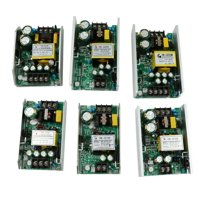 Imagem -03 - Universal Power Source Board para dj Disco Luz Led Par Beam Moving Head Iluminação Palco Fonte de Alimentação 200w 24v 12v 36v Saída