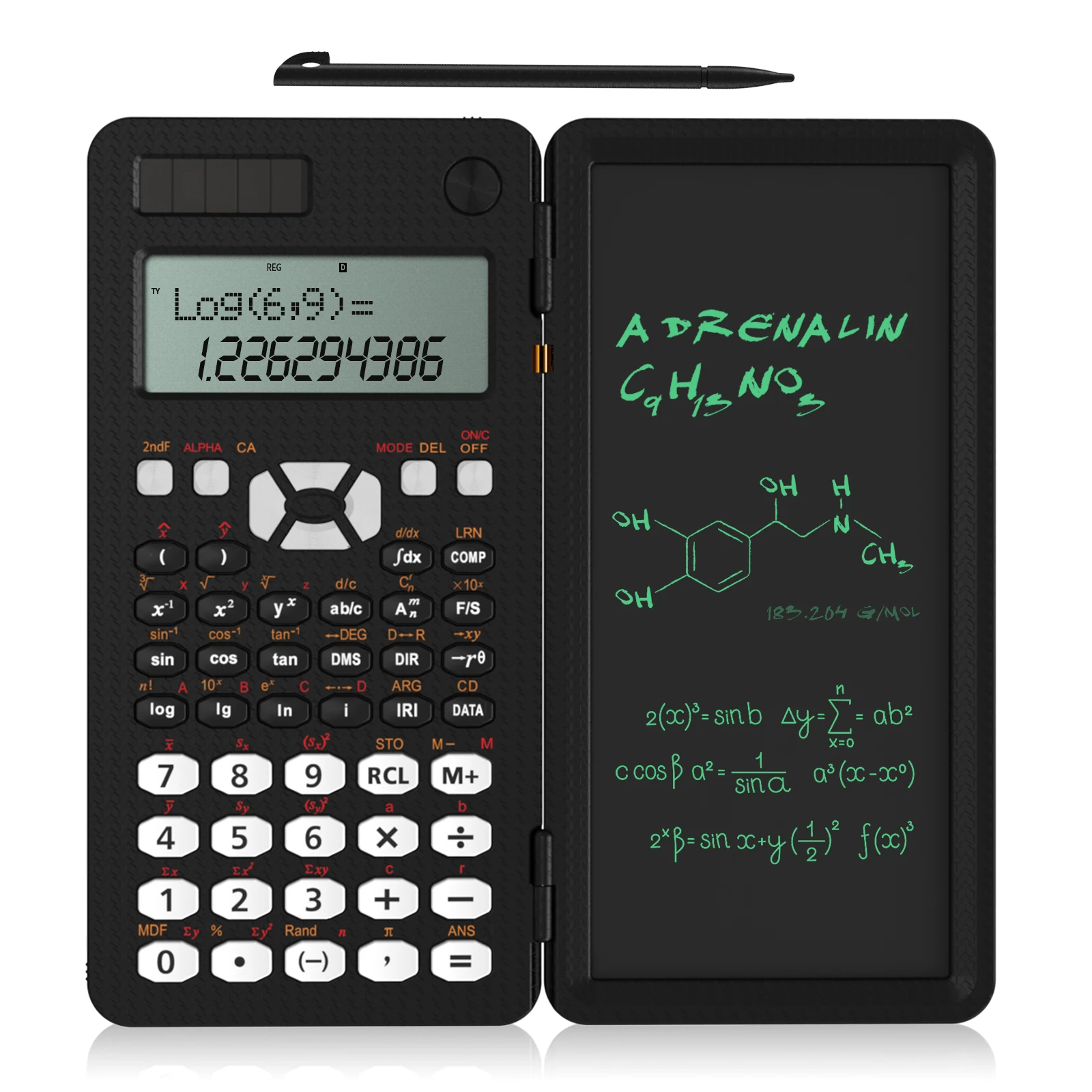 Wetenschappelijke Rekenmachine Met Schrijven Tablet 991Ms 349 Functies Techniek Financiële Rekenmachine Voor School Studenten Kantoor Solar