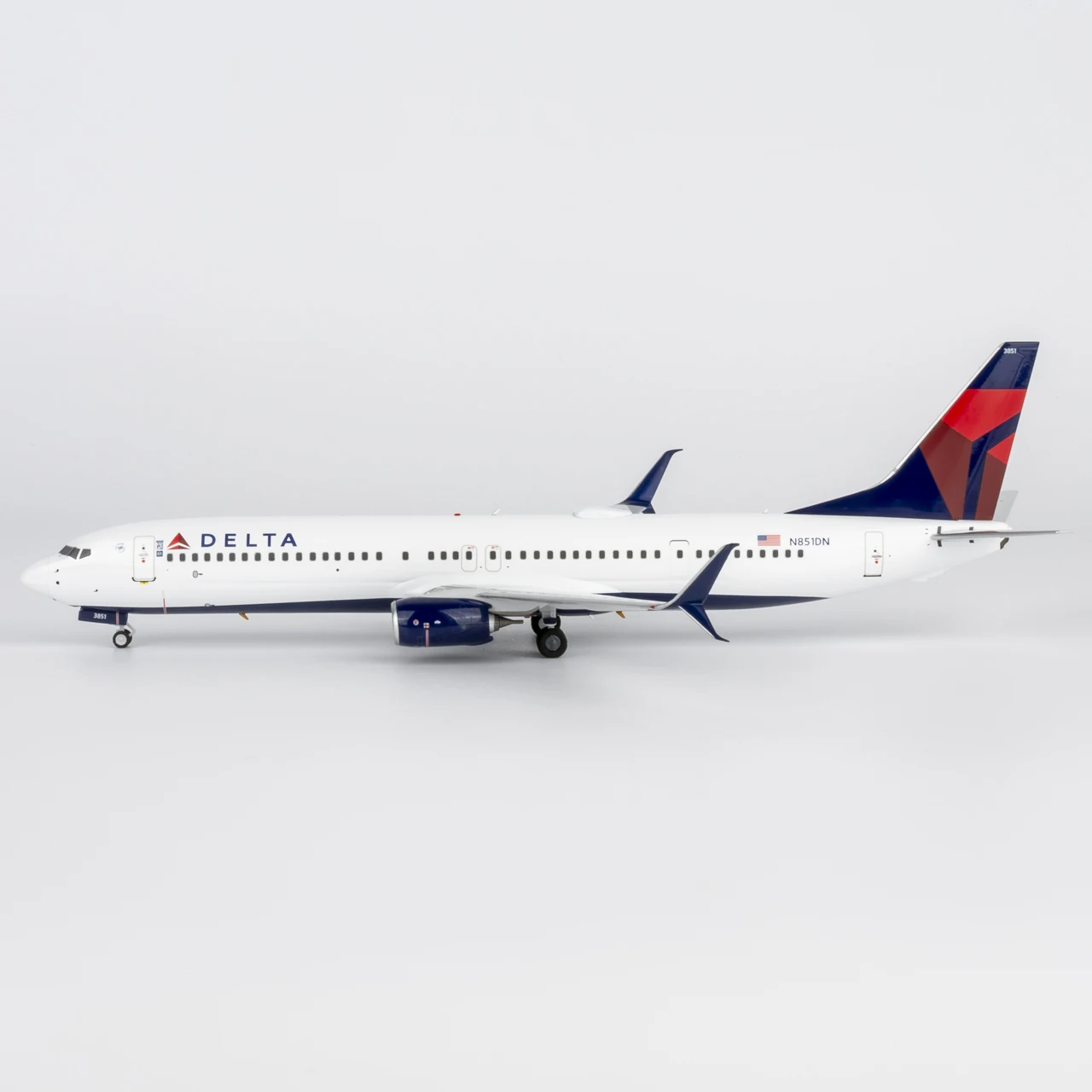 09008 سبيكة تحصيل طائرة هدية NG نموذج 1:200 دلتا خطوط الهواء "SkyTeam" بوينغ B737-900 دييكاست طائرة نموذج طائرة N851DN