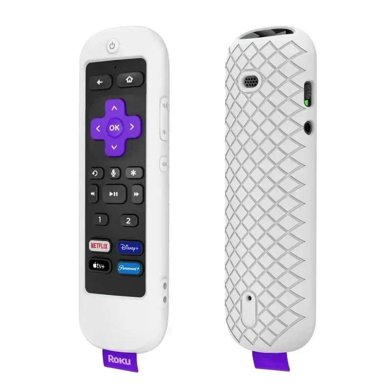 2022 Dustproof Cover for Roku Ultra Remote Control Smart TV Stick Silicone Case Replacement Shockproof Protective Cover