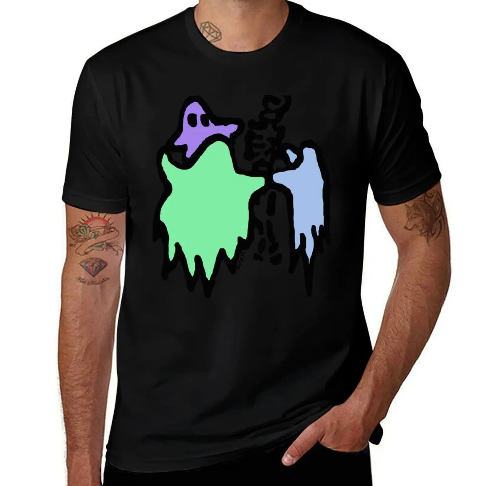 

Dancing Poltergeist T-Shirt Plus Size Lightweight Top