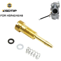 ZSDTRP HSR Pilot Air Adjustment Screw For Mikuni HSR42 HSR45 HSR48 Carburetor Pilot Air Screw kit 604-26014