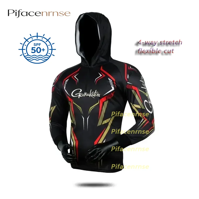 Fishing Shirt Tops Breathable Jersey hoodie outdoor Quick-drying Hiking  clothes Jacket sun protection clothing