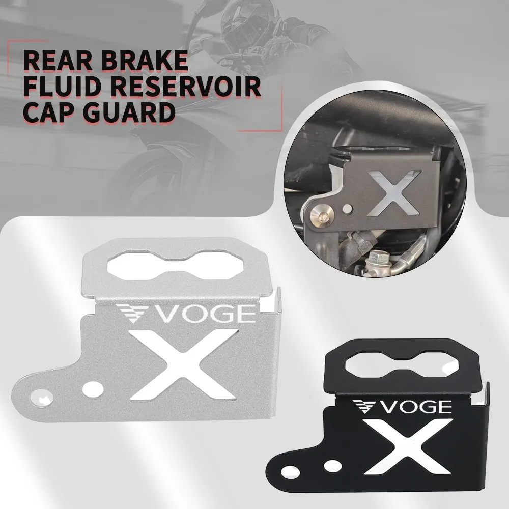 

For VOGE Valico DS525X DSX525 DS 525X 525 DSX Motorcycle Rear Brake Fluid Reservoir Cap Guard 525AC 500AC 500 525 AC Accessories