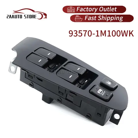 Per Kia Forte Cerato TD 2009-2013 93570-1M100WK Power Finestra di Controllo Interruttore di Pulsante di Blocco Parti di Automobili Accessori 935701M100 14 Spilli