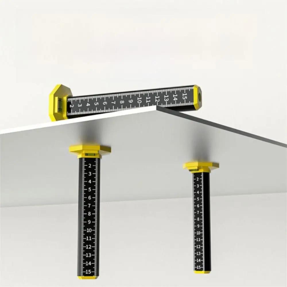 Light Steel Ceiling Leveling Ruler Magnetic Graduated Scale Equal Height Ruler Special Ruler Horizontal Positioning