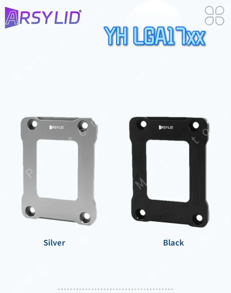 ARSYLID YH LGA17xx Anti-bend Correction Fastening Bracket For Intel LGA1700 1800 CPU Protection Clip
