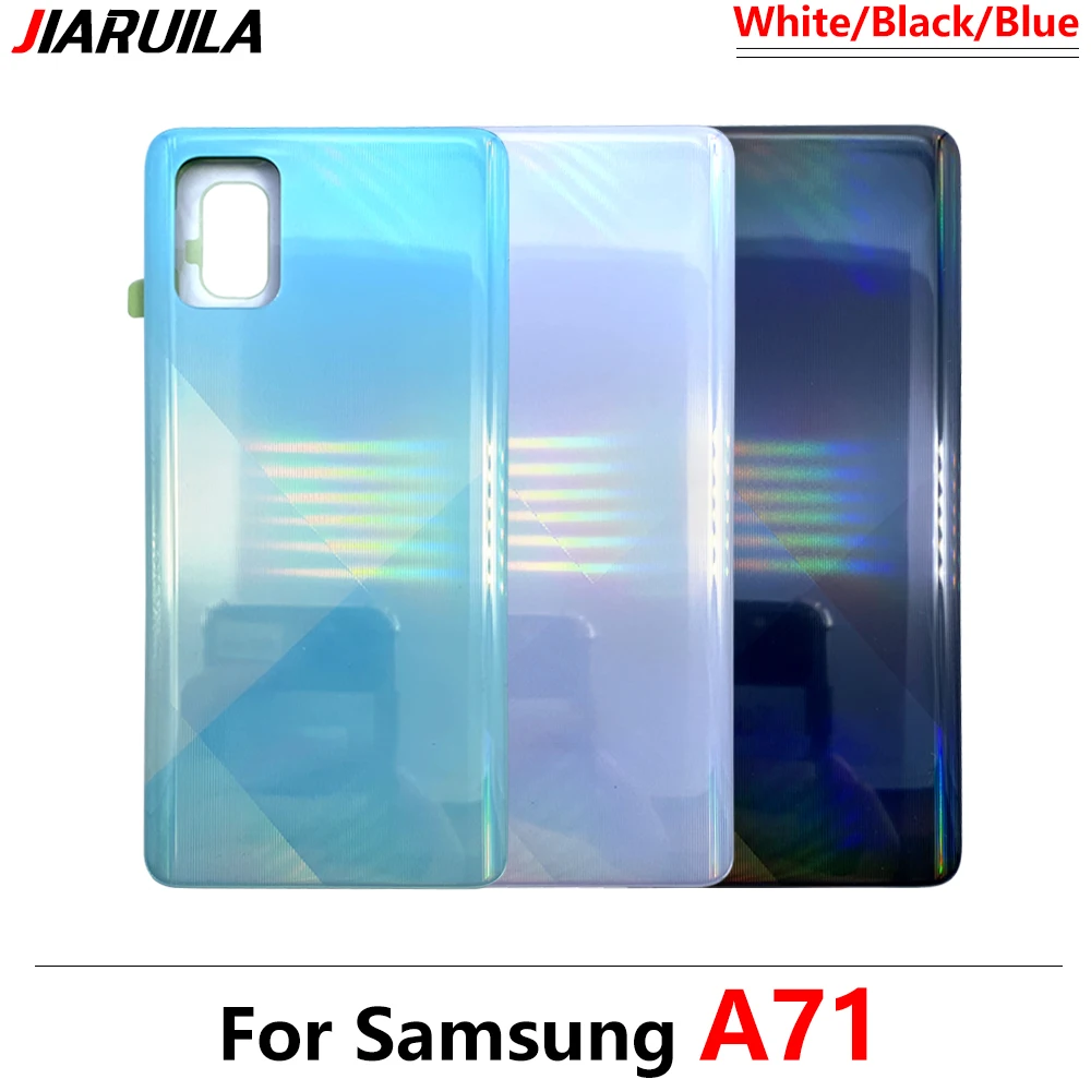 NEW Battery Back Cover Rear Door Housing Case Replacement Part With Adhesive For Samsung A31 A315F A41 A415F A51 A515F A71 A715F