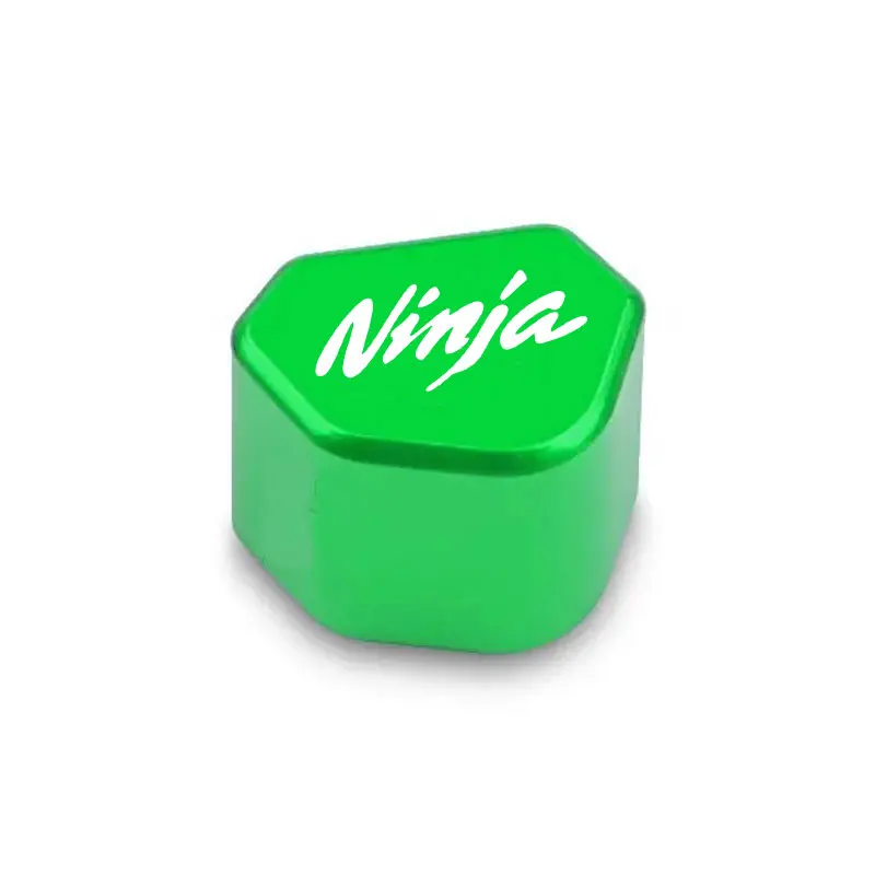 Ninja Accessorie Mototcycle CNC Switch Button Turn Signal Switch Key cap For Kawasaki Ninja 250 300 400 650 1000SX H2