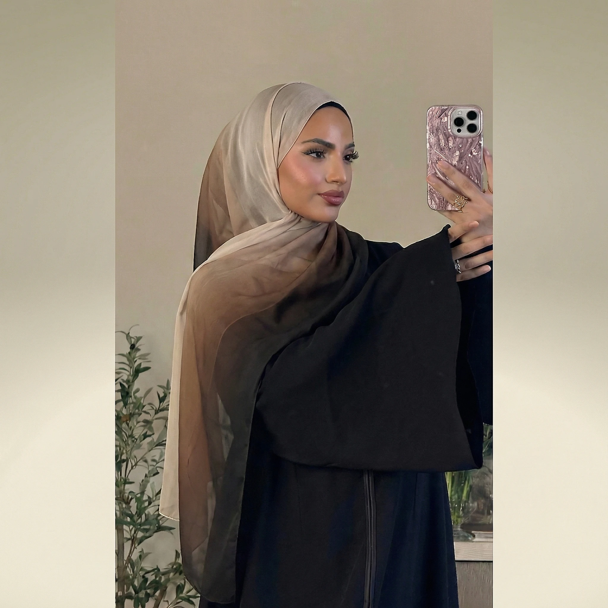 Women's Watercolor Hijab Scarf Bandana Headband Vintage Luxury Beach 180cm Long Handkerchief Bohemia Muslim Accessories 2026
