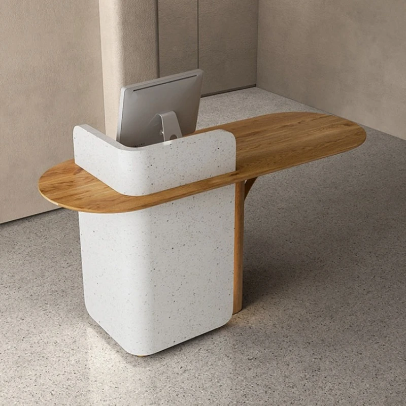 Restaurant Movable reception counter welcome desk Dining shop Small front desk Reception desk Bar balcão recepção furniture
