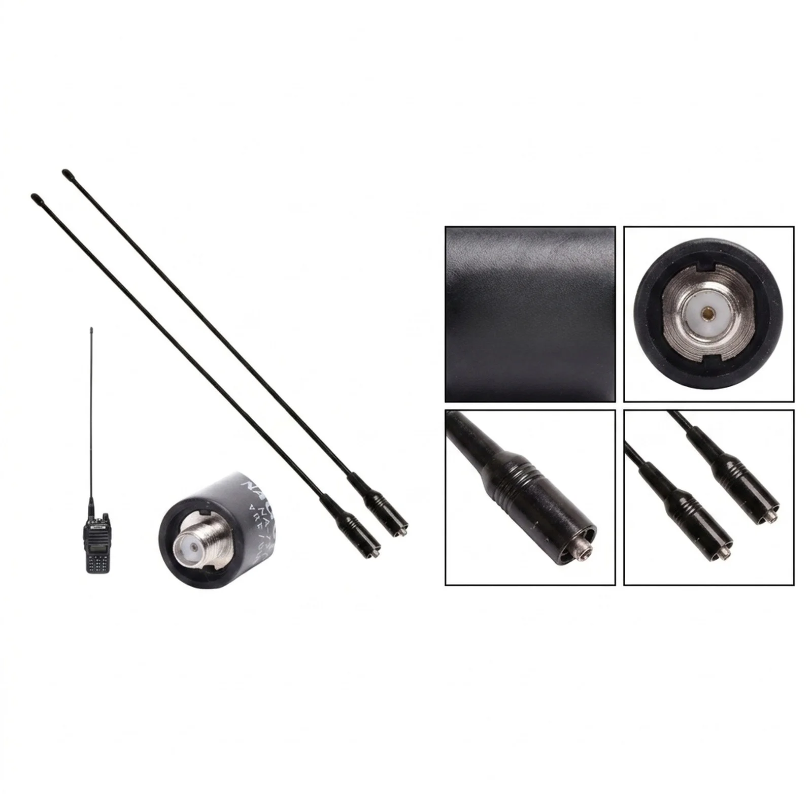 Protable Dual-Band Handheld for antenna 144/430 Dual-Band for antenna For Baofeng UV5R UV-82 Band ANTENN for sma Female
