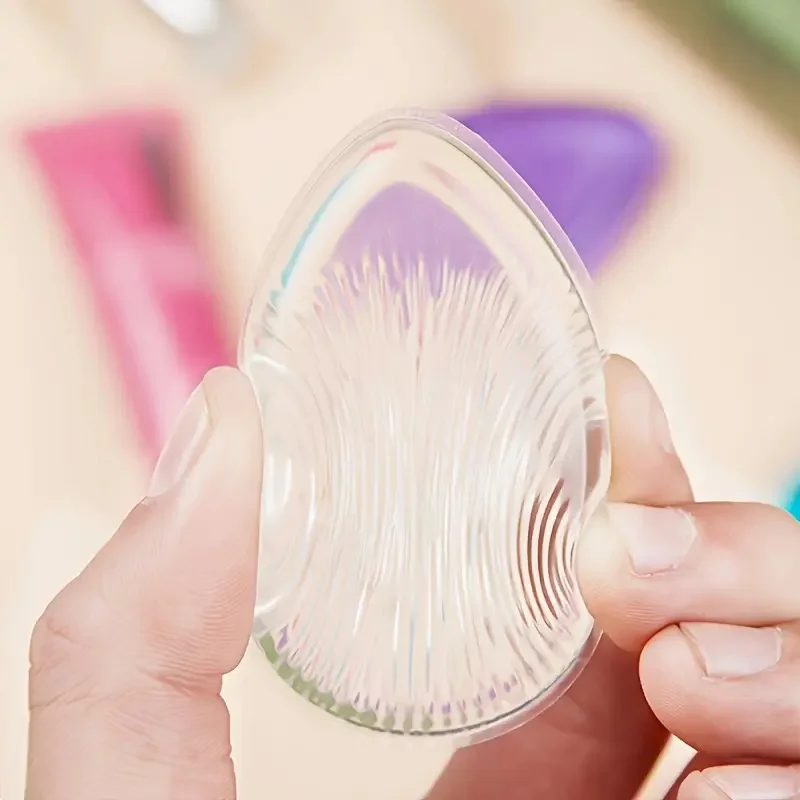 Silicone Finger Air Cushion Sponge Powder Puff Reusable Fingertip Makeup Powder Puff Liquid Foundation Concealer Makeup Puff