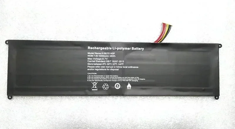 Original Higfh Quality 5000mAh Battery NV-4270138-2S H-8070145P for Digma City E603 Tablet PC