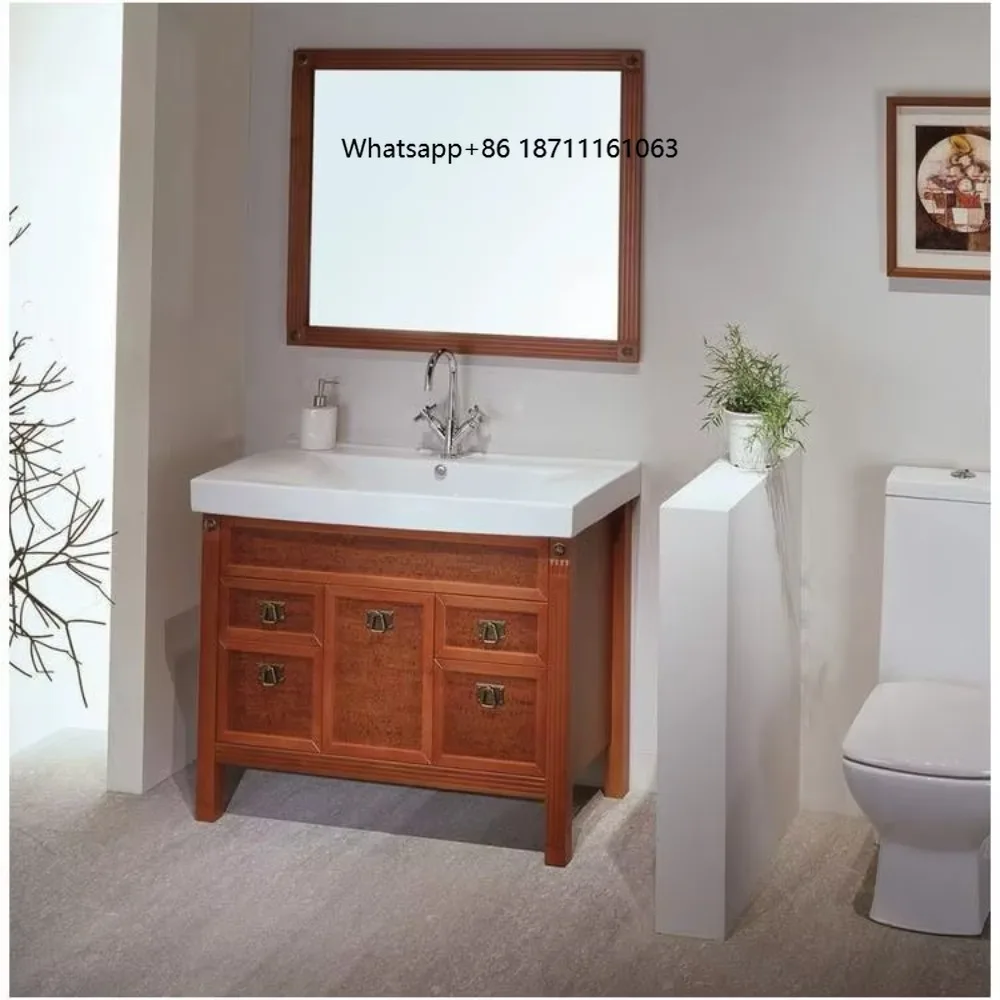 Custom Bathroom Vanity Cabinet Direct Factory Supply Modern Waterproof Bathroom Furniture